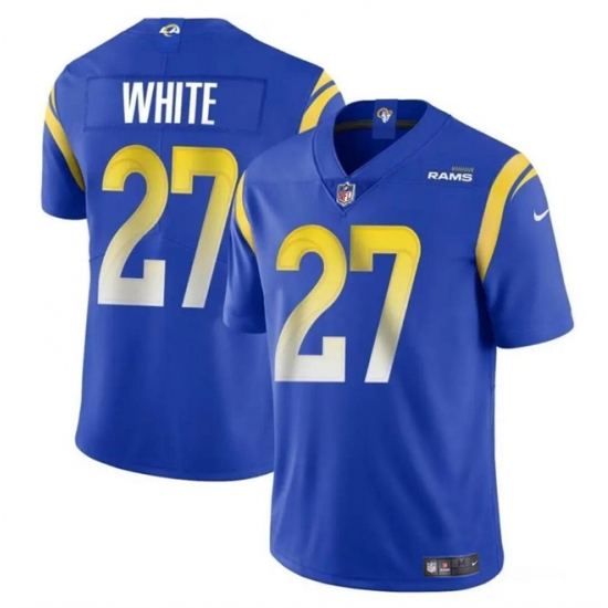 Youth Los Angeles Rams 27 Tre'Davious White Blue Vapor Untouchable Stitched Football Jersey Youth Los Angeles Rams 27 Tre'Davious White Blue Vapor Untouchable Stitched Football Jersey