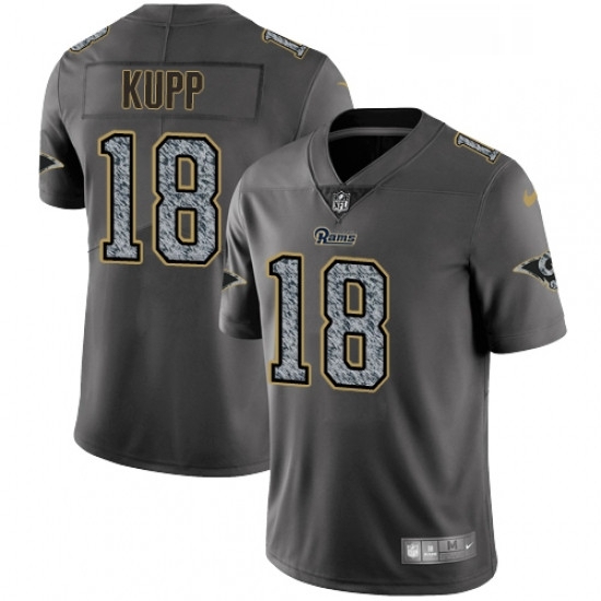 Youth Nike Los Angeles Rams 18 Cooper Kupp Gray Static Vapor Untouchable Limited NFL Jersey Youth Nike Los Angeles Rams 18 Cooper Kupp Gray Static Vapor Untouchable Limited NFL Jersey