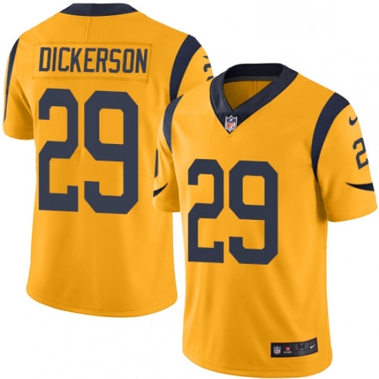Youth Nike Los Angeles Rams 29 Eric Dickerson Limited Gold Rush Vapor Untouchable NFL Jersey Youth Nike Los Angeles Rams 29 Eric Dickerson Limited Gold Rush Vapor Untouchable NFL Jersey