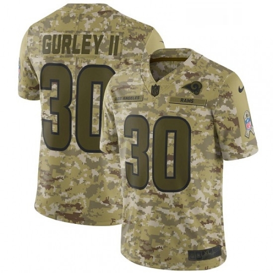Youth Nike Los Angeles Rams 30 Todd Gurley Limited Camo 2018 Salute to Service NFL Jersey Youth Nike Los Angeles Rams 30 Todd Gurley Limited Camo 2018 Salute to Service NFL Jersey