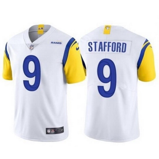 Youth Nike Los Angeles Rams 9 Matthew Stafford White Vapor Untouchable Limited Jersey Youth Nike Los Angeles Rams 9 Matthew Stafford White Vapor Untouchable Limited Jersey