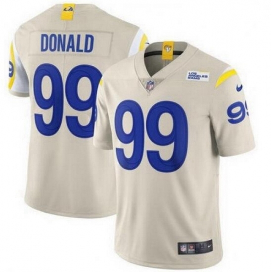 Youth Nike Los Angeles Rams 99 Aaron Donald Bone 2020 New Vapor Untouchable Limited Jersey Youth Nike Los Angeles Rams 99 Aaron Donald Bone 2020 New Vapor Untouchable Limited Jersey