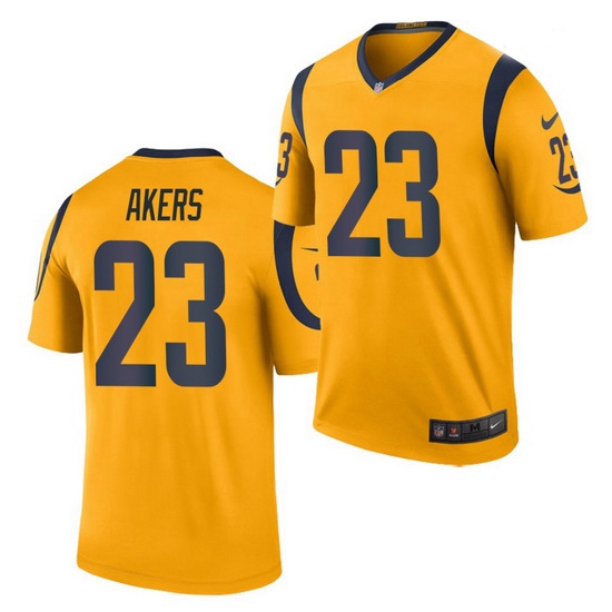 Youth Nike Rams 23 Cam Akers Gold Rush Limtited Jersey Youth Nike Rams 23 Cam Akers Gold Rush Limtited Jersey