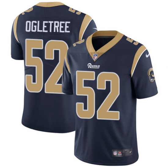Youth Nike Rams #52 Alec Ogletree Navy Blue Team Color Stitched NFL Vapor Untouchable Limited Jersey Youth Nike Rams #52 Alec Ogletree Navy Blue Team Color Stitched NFL Vapor Untouchable Limited Jersey