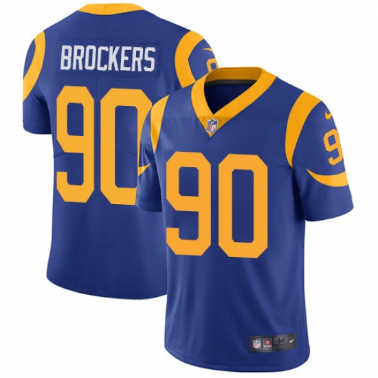 Youth Nike Rams #90 Michael Brockers Royal Blue Alternate Stitched NFL Vapor Untouchable Limited Jersey Youth Nike Rams #90 Michael Brockers Royal Blue Alternate Stitched NFL Vapor Untouchable Limited Jersey
