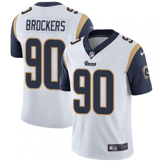Youth Nike Rams #90 Michael Brockers White Stitched NFL Vapor Untouchable Limited Jersey Youth Nike Rams #90 Michael Brockers White Stitched NFL Vapor Untouchable Limited Jersey