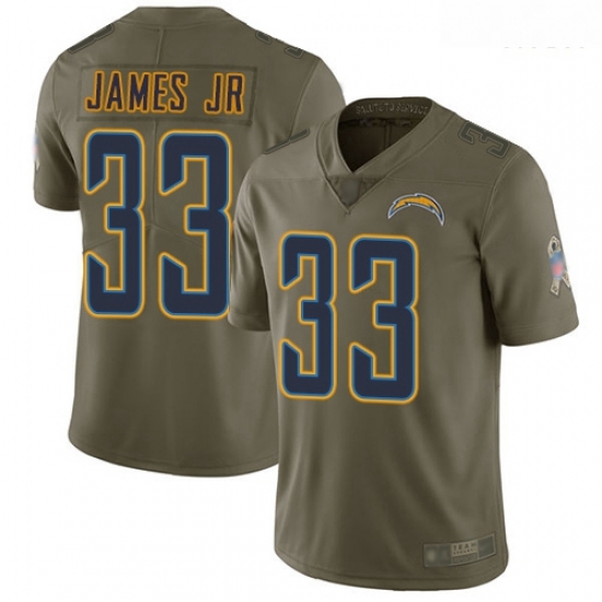 Chargers 33 Derwin James Jr Olive Men Stitched Football Limited 2017 Salute To Service Jersey Chargers 33 Derwin James Jr Olive Men Stitched Football Limited 2017 Salute To Service Jersey