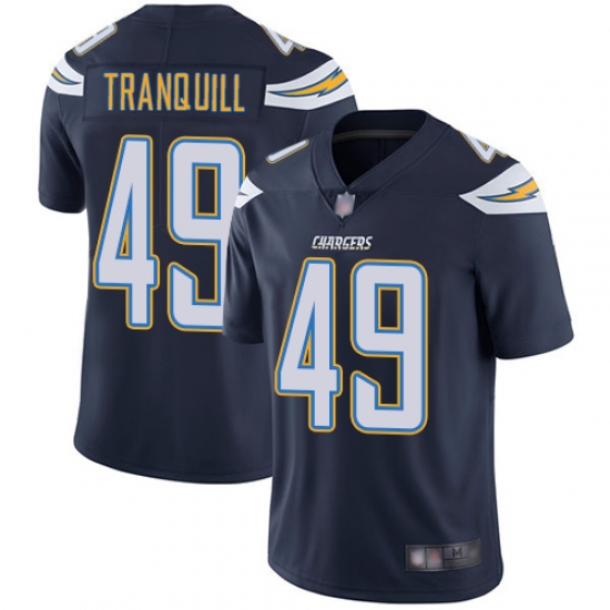 Chargers 49 Drue Tranquill Navy Blue Team Color Men Stitched Football Vapor Untouchable Limited Jersey Chargers 49 Drue Tranquill Navy Blue Team Color Men Stitched Football Vapor Untouchable Limited Jersey