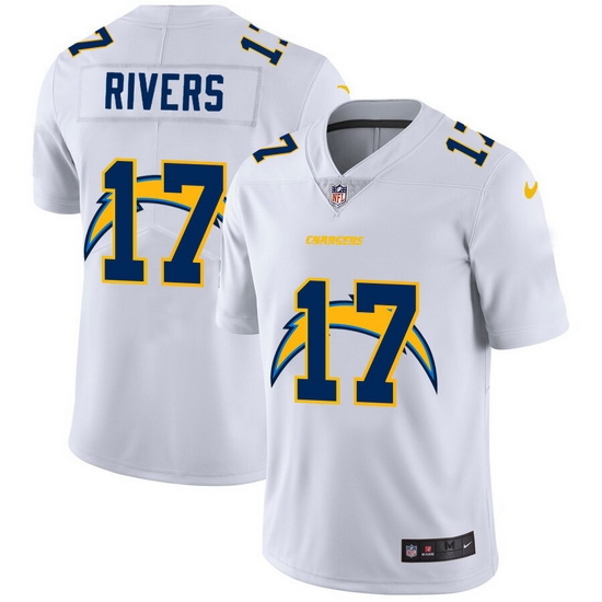 Los Angeles Chargers 17 Philip Rivers White Men Nike Team Logo Dual Overlap Limited NFL Jersey Los Angeles Chargers 17 Philip Rivers White Men Nike Team Logo Dual Overlap Limited NFL Jersey