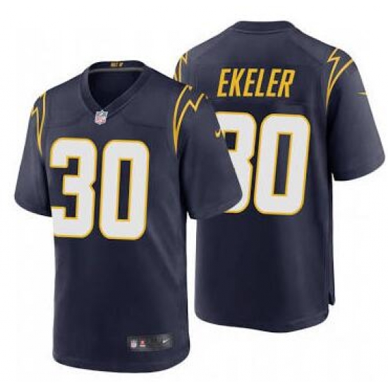 Men Chargers 30 Austin Ekeler 2020 Navy Blue Vapor Limtied Jersey Men Chargers 30 Austin Ekeler 2020 Navy Blue Vapor Limtied Jersey