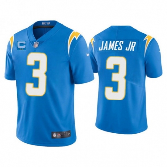Men Los Angeles Chargers 2022 #3 Derwin James Jr. Blue With 2-star C Patch Vapor Untouchable Limited Stitched Jersey Men Los Angeles Chargers 2022 #3 Derwin James Jr. Blue With 2-star C Patch Vapor Untouchable Limited Stitched Jersey