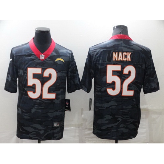 Men Los Angeles Chargers 52 Khalil Mack Camo Limited Stitched jersey Men Los Angeles Chargers 52 Khalil Mack Camo Limited Stitched jersey