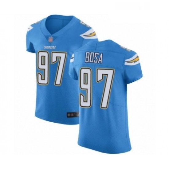 Men Los Angeles Chargers 97 Joey Bosa Electric Blue Alternate Vapor Untouchable Elite Player Football Jersey Men Los Angeles Chargers 97 Joey Bosa Electric Blue Alternate Vapor Untouchable Elite Player Football Jersey