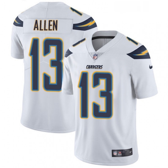 Men Nike Los Angeles Chargers 13 Keenan Allen White Vapor Untouchable Limited Player NFL Jersey Men Nike Los Angeles Chargers 13 Keenan Allen White Vapor Untouchable Limited Player NFL Jersey
