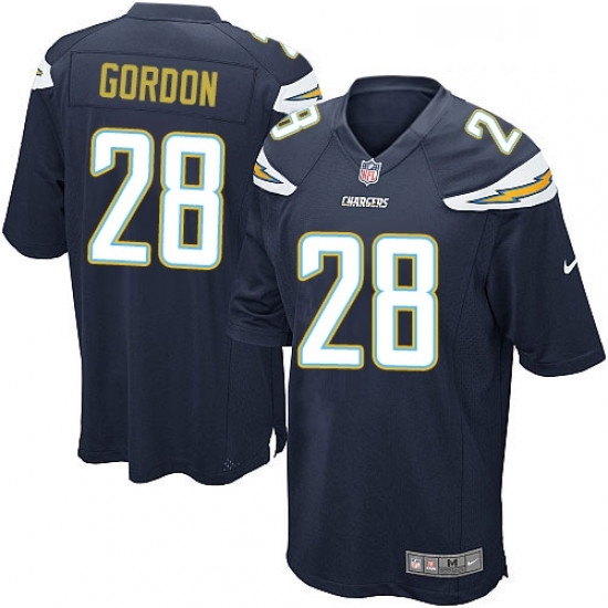 Men Nike Los Angeles Chargers 28 Melvin Gordon Game Navy Blue Team Color NFL Jersey Men Nike Los Angeles Chargers 28 Melvin Gordon Game Navy Blue Team Color NFL Jersey