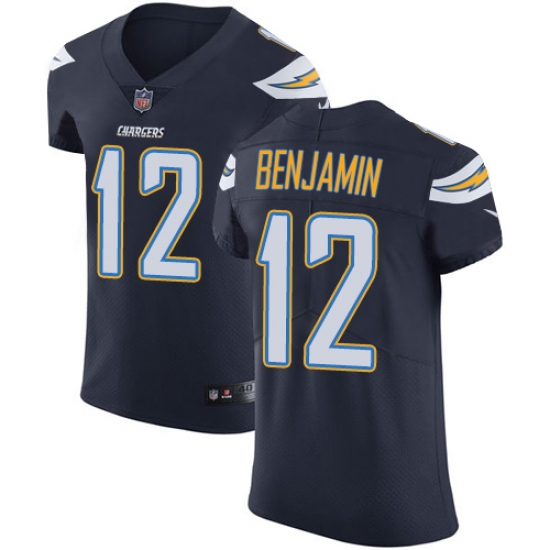 Nike Chargers #12 Travis Benjamin Navy Blue Team Color Mens Stitched NFL Vapor Untouchable Elite Jersey Nike Chargers #12 Travis Benjamin Navy Blue Team Color Mens Stitched NFL Vapor Untouchable Elite Jersey