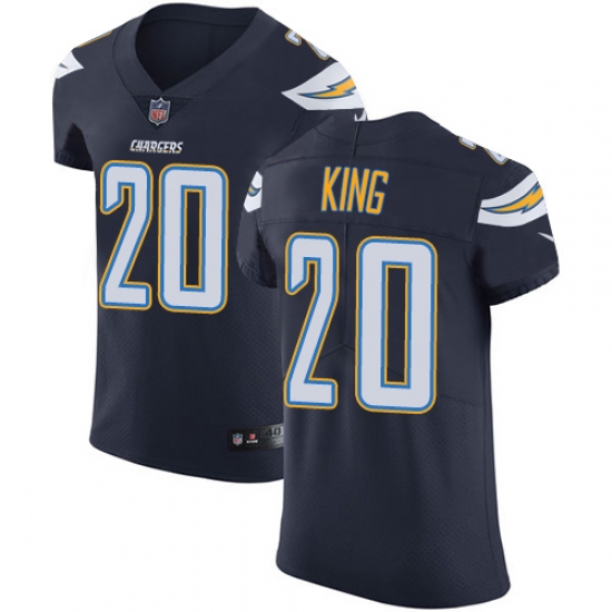 Nike Chargers #20 Desmond King Navy Blue Team Color Mens Stitched NFL Vapor Untouchable Elite Jersey Nike Chargers #20 Desmond King Navy Blue Team Color Mens Stitched NFL Vapor Untouchable Elite Jersey