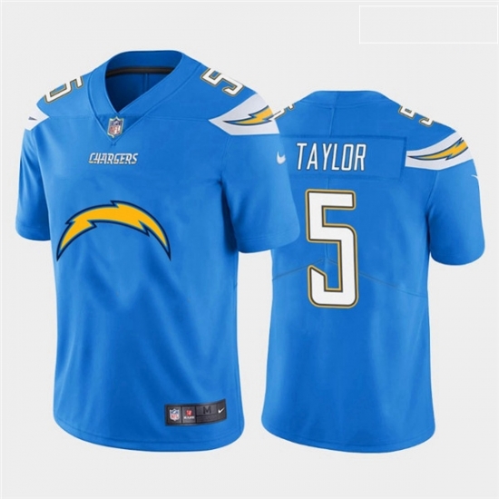 Nike Chargers 5 Tyrod Taylor Blue Team Big Logo Vapor Untouchable Limited Jersey Nike Chargers 5 Tyrod Taylor Blue Team Big Logo Vapor Untouchable Limited Jersey