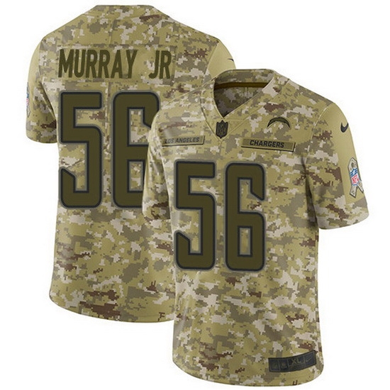Nike Chargers 56 Kenneth Murray Jr Camo Men Stitched NFL Limited 2018 Salute To Service Jersey Nike Chargers 56 Kenneth Murray Jr Camo Men Stitched NFL Limited 2018 Salute To Service Jersey