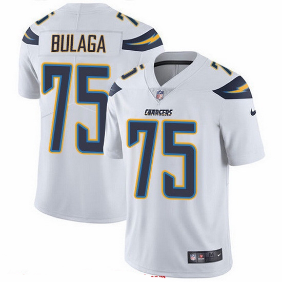 Nike Chargers 75 Bryan Bulaga White Men Stitched NFL Vapor Untouchable Limited Jersey Nike Chargers 75 Bryan Bulaga White Men Stitched NFL Vapor Untouchable Limited Jersey