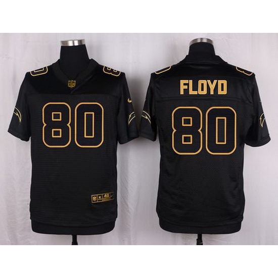 Nike Chargers #80 Malcom Floyd Black Mens Stitched NFL Elite Pro Line Gold Collection Jersey Nike Chargers #80 Malcom Floyd Black Mens Stitched NFL Elite Pro Line Gold Collection Jersey