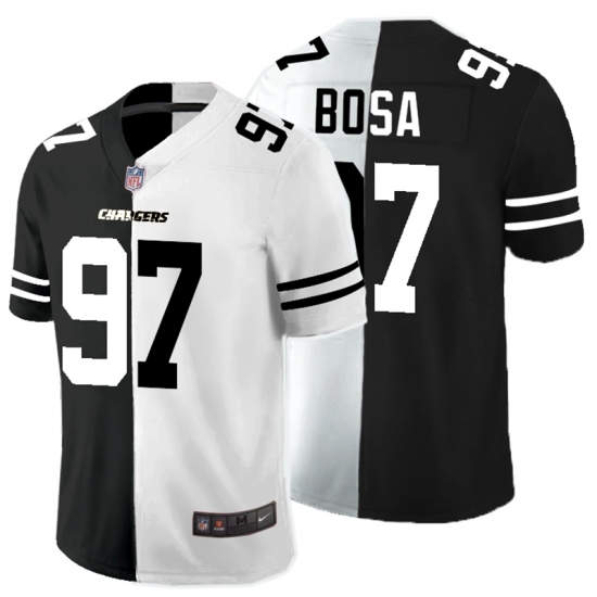 Nike Chargers 97 Joey Bosa Black And White Split Vapor Untouchable Limited Jersey Nike Chargers 97 Joey Bosa Black And White Split Vapor Untouchable Limited Jersey