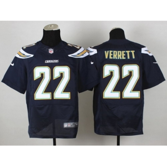 Nike San Diego Chargers 22 Jason Verrett Dark Blue Elite NFL Jersey Nike San Diego Chargers 22 Jason Verrett Dark Blue Elite NFL Jersey