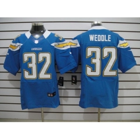 Nike San Diego Chargers 32 Eric Weddle Light blue Elite NFL Jersey Nike San Diego Chargers 32 Eric Weddle Light blue Elite NFL Jersey