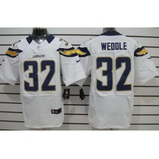 Nike San Diego Chargers 32 Eric Weddle White Elite NFL Jersey Nike San Diego Chargers 32 Eric Weddle White Elite NFL Jersey