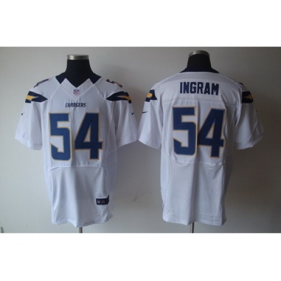 Nike San Diego Chargers 54 Melvin Ingram White Elite NFL Jersey Nike San Diego Chargers 54 Melvin Ingram White Elite NFL Jersey