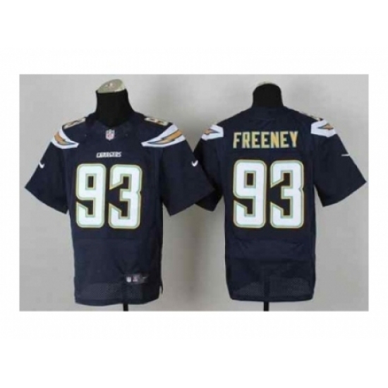 Nike San Diego Chargers 93 Dwight Freeney Dark blue Elite new NFL Jersey Nike San Diego Chargers 93 Dwight Freeney Dark blue Elite new NFL Jersey
