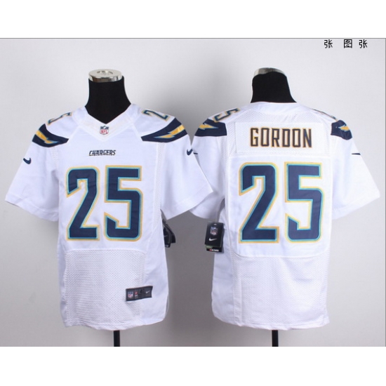 San Diego Chargers #25 Gordon Whtie elite jersey San Diego Chargers #25 Gordon Whtie elite jersey