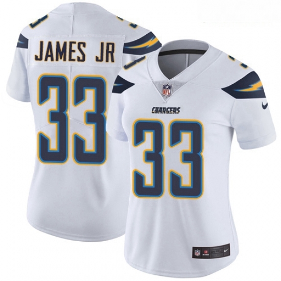 Chargers #33 Derwin James Jr White Women Stitched Football Vapor Untouchable Limited Jersey Chargers #33 Derwin James Jr White Women Stitched Football Vapor Untouchable Limited Jersey