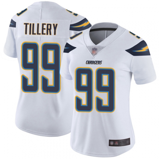 Chargers 99 Jerry Tillery White Women Stitched Football Vapor Untouchable Limited Jersey Chargers 99 Jerry Tillery White Women Stitched Football Vapor Untouchable Limited Jersey