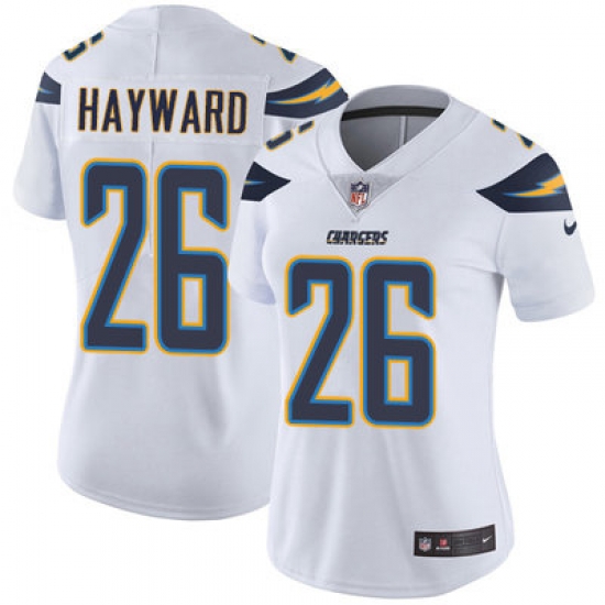 Nike Chargers #26 Casey Hayward White Womens Stitched NFL Vapor Untouchable Limited Jersey Nike Chargers #26 Casey Hayward White Womens Stitched NFL Vapor Untouchable Limited Jersey