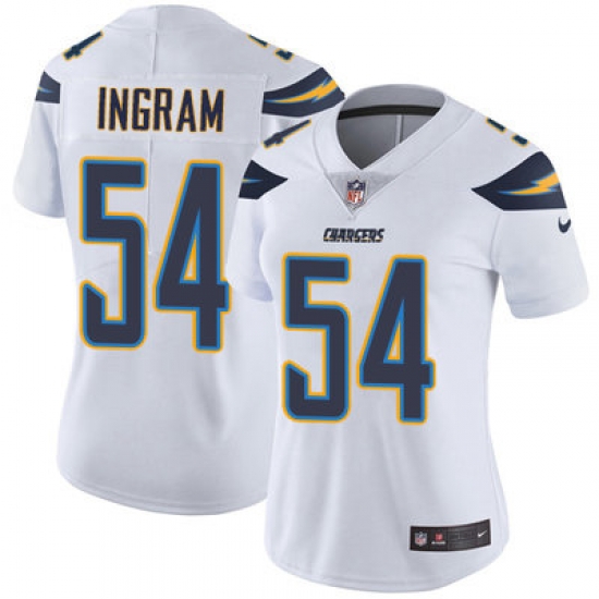 Nike Chargers #54 Melvin Ingram White Womens Stitched NFL Vapor Untouchable Limited Jersey Nike Chargers #54 Melvin Ingram White Womens Stitched NFL Vapor Untouchable Limited Jersey