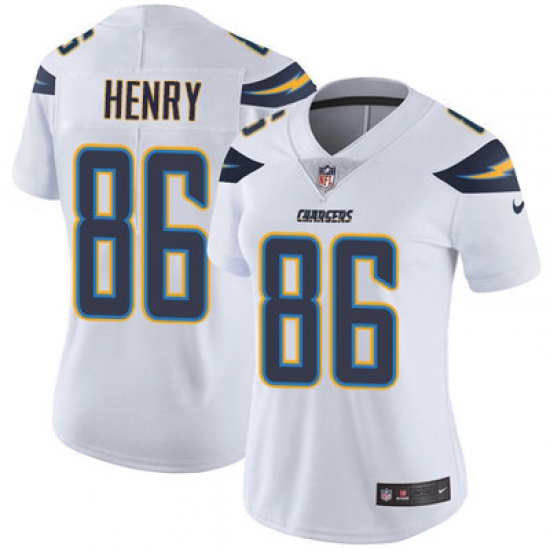 Nike Chargers #86 Hunter Henry White Womens Stitched NFL Vapor Untouchable Limited Jersey Nike Chargers #86 Hunter Henry White Womens Stitched NFL Vapor Untouchable Limited Jersey