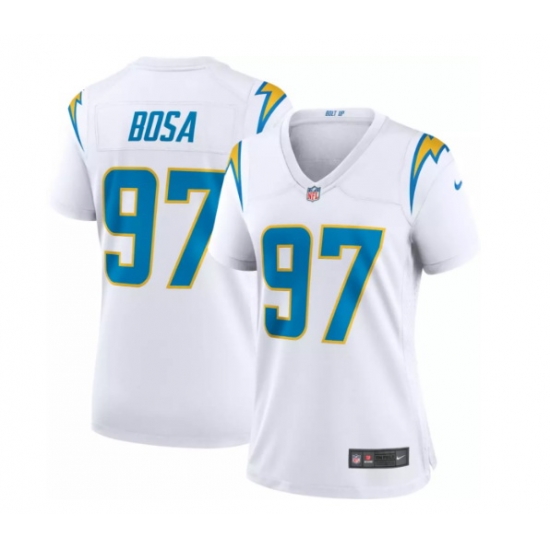 Women Nike Los Angeles 97 Chargers Joey Bosa Royal White Stitched NFL Jersey Women Nike Los Angeles 97 Chargers Joey Bosa Royal White Stitched NFL Jersey