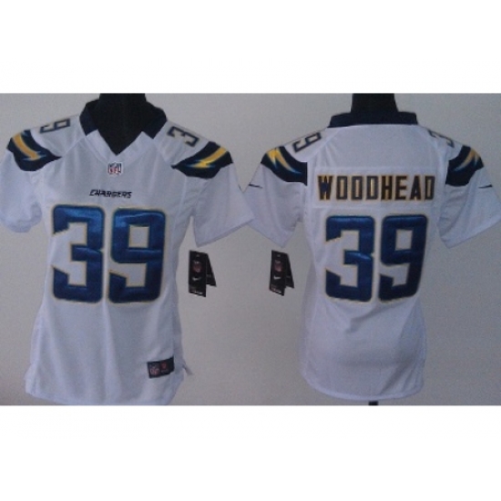 Women Nike San Diego Chargers #39 Danny Woodhead White NFL Jerseys Women Nike San Diego Chargers #39 Danny Woodhead White NFL Jerseys