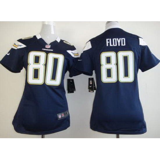 Women Nike San Diego Chargers 80 Floyd Dark Blue NFL Jerseys Women Nike San Diego Chargers 80 Floyd Dark Blue NFL Jerseys