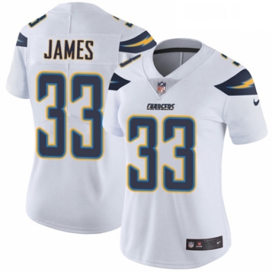 Womens Nike Los Angeles Chargers 33 Derwin James White Vapor Untouchable Limited Player NFL Jersey Womens Nike Los Angeles Chargers 33 Derwin James White Vapor Untouchable Limited Player NFL Jersey