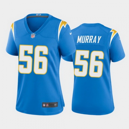 women kenneth murray los angeles chargers powder blue game jersey 2020 women kenneth murray los angeles chargers powder blue game jersey 2020