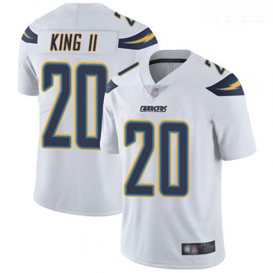 Chargers #20 Desmond King II White Youth Stitched Football Vapor Untouchable Limited Jersey Chargers #20 Desmond King II White Youth Stitched Football Vapor Untouchable Limited Jersey