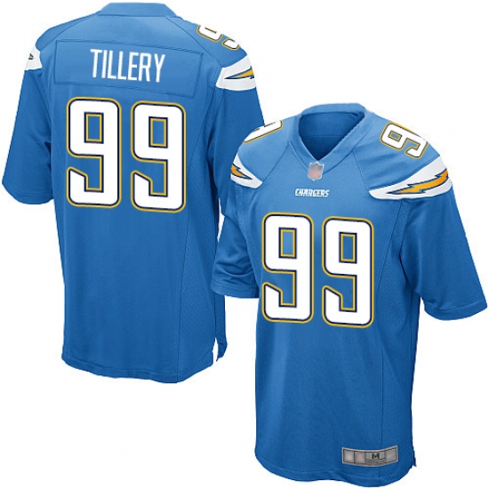 Chargers 99 Jerry Tillery Electric Blue Alternate Youth Stitched Football Elite Jersey Chargers 99 Jerry Tillery Electric Blue Alternate Youth Stitched Football Elite Jersey