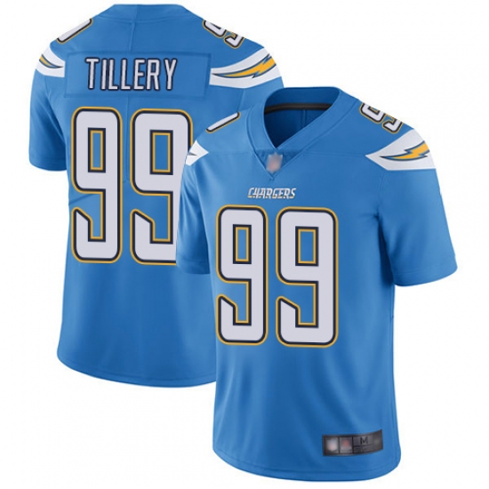 Chargers 99 Jerry Tillery Electric Blue Alternate Youth Stitched Football Vapor Untouchable Limited Jersey Chargers 99 Jerry Tillery Electric Blue Alternate Youth Stitched Football Vapor Untouchable Limited Jersey