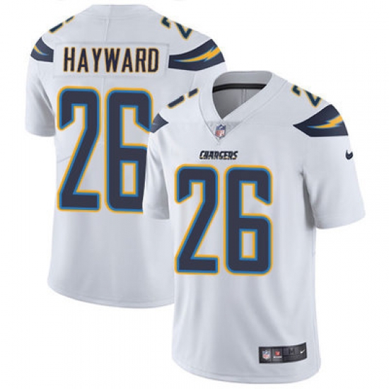 Nike Chargers #26 Casey Hayward White Youth Stitched NFL Vapor Untouchable Limited Jersey Nike Chargers #26 Casey Hayward White Youth Stitched NFL Vapor Untouchable Limited Jersey