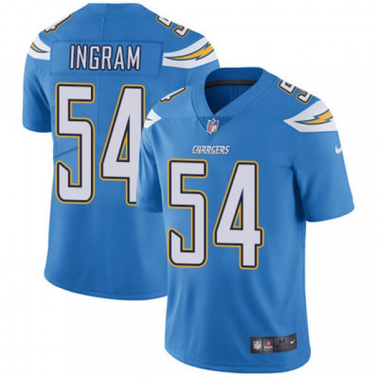 Nike Chargers #54 Melvin Ingram Electric Blue Alternate Youth Stitched NFL Vapor Untouchable Limited Jersey Nike Chargers #54 Melvin Ingram Electric Blue Alternate Youth Stitched NFL Vapor Untouchable Limited Jersey