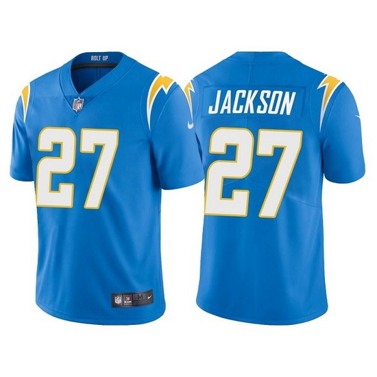 Youth Los Angeles Chargers 27 J C Jackson Blue Vapor Untouchable Limited Stitched Jersey Youth Los Angeles Chargers 27 J C Jackson Blue Vapor Untouchable Limited Stitched Jersey