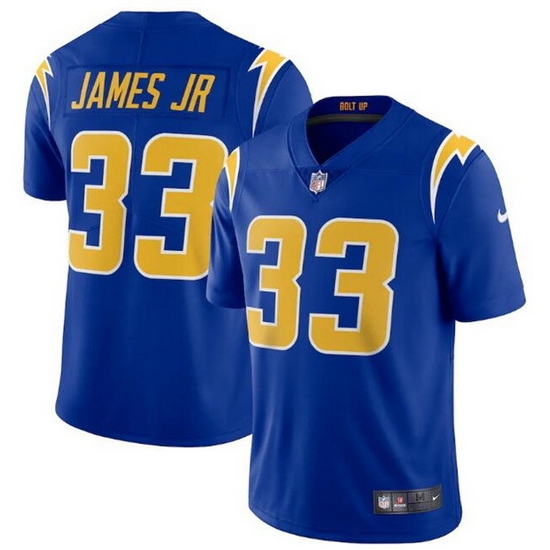 Youth Los Angeles Chargers 33 Derwin James JR Royal Vapor Untouchable Limited Stitched Jersey Youth Los Angeles Chargers 33 Derwin James JR Royal Vapor Untouchable Limited Stitched Jersey
