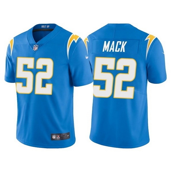 Youth Los Angeles Chargers 52 Khalil Mack Blue Vapor Untouchable Limited Stitched Jersey Youth Los Angeles Chargers 52 Khalil Mack Blue Vapor Untouchable Limited Stitched Jersey